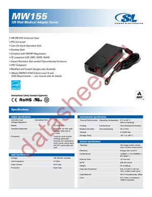 MW155RA2451F01 datasheet  